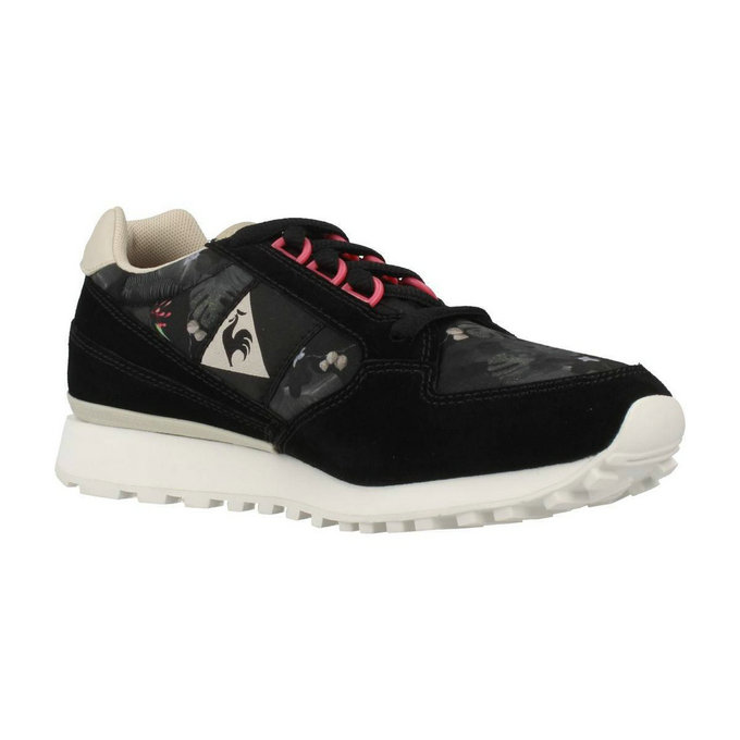 Le Coq Sportif Eclat W Hiver Floral Noir - Chaussures Baskets Basses Femme